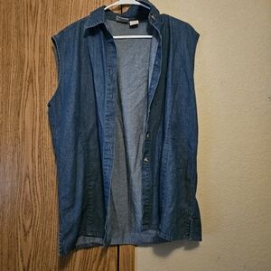 Chambray Vest